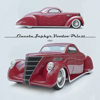 Lincoln Zephyr Voodoo Priest