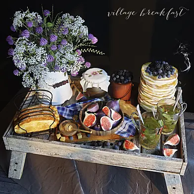 Village breakfast
