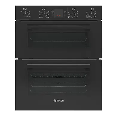 Bosch Serie 4 HBN43B260B Double Black Oven