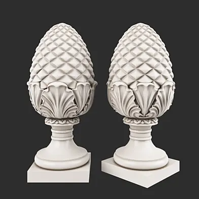 Pine cone decor