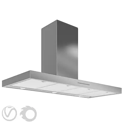 Hood wall MIELE DA 4228 W 1198 mm