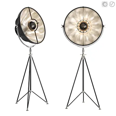 FORTUNY STUDIO 76 TRIPOD FLOOR LAMP Restoration Hardware
