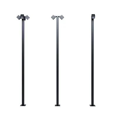 Set of outdoor spotlights H-6m