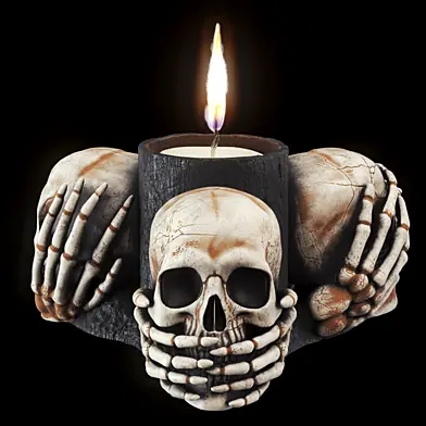 Three Wise Skulls