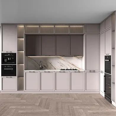 Kitchen Neoclassic 93 (Corner Kitchen)