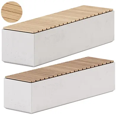 BOX W Bench by Sit