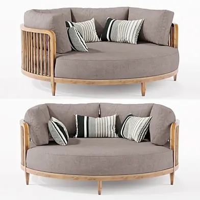 Largo Round Day Bed
