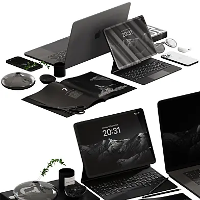Decorative set for desktop