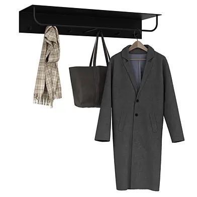 Wall hanger Frost - Unu \ Clothes for the hallway 006