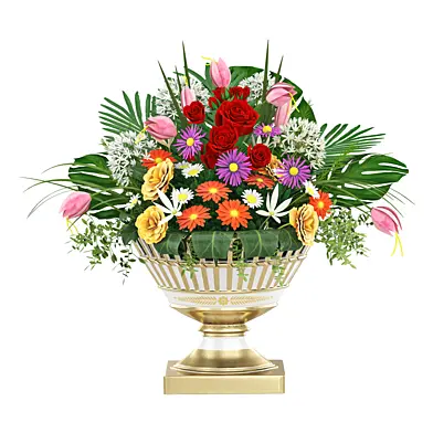 Bouquet in a vase