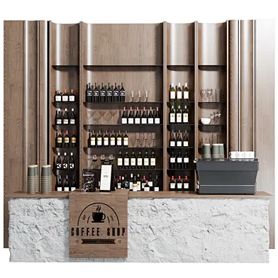 Coffee Shop reception Restaurant Bar Counter 14