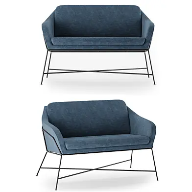 Sofa with frame base