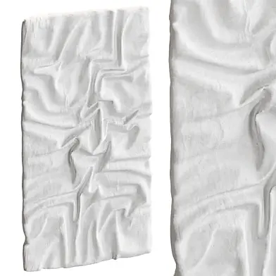 Plaster wall decor