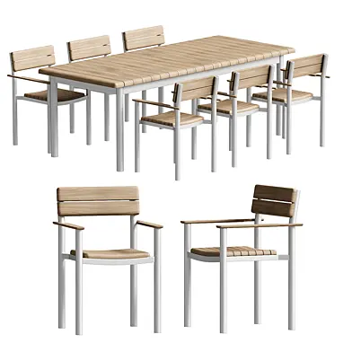 Fritz Hansen Pelagus Extendable Dining Table Chair