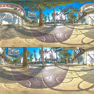 Urban Plaza Walkway