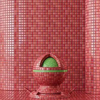 Customizable Mosaic 50mm/25mm Multicolor
