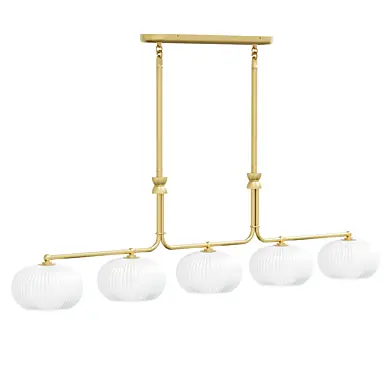 Enzo 60 5 Light Linear Chandelier