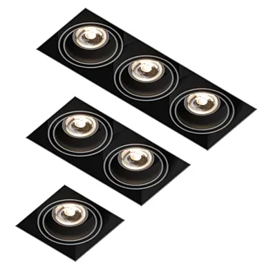 Modular Lighting Instruments Mini-Multiple GU10 recessed lighting