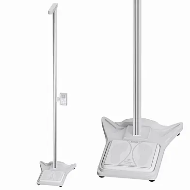 TVES IMT-P floor medical scales with height meter