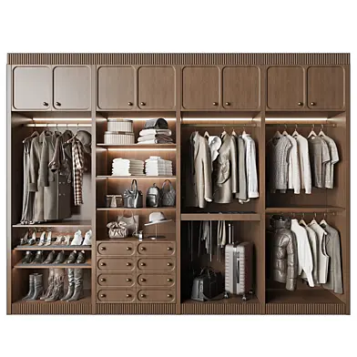 Retro style dressing room