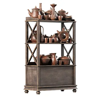 Dishes clay n21