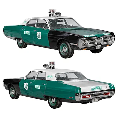 Plymouth Fury III 1970 NYPD Police Car