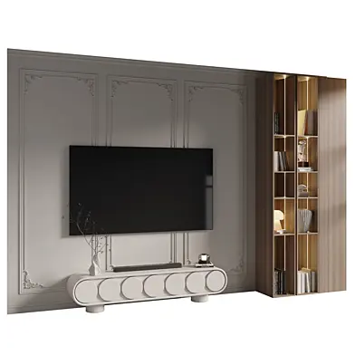 TV Wall set Shelf Wall Panel Decor