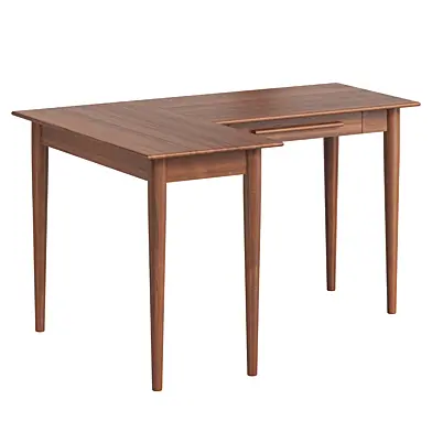 Mango Wood Corner Desk Paul Westwing