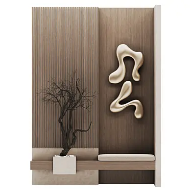 Modern Entry Wall Set