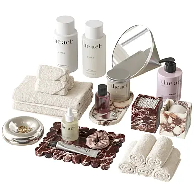 Decorative bathroom set The Act