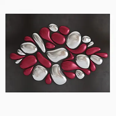Abstract Metal Wall Sculpture01