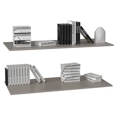 decor\ shelf with books