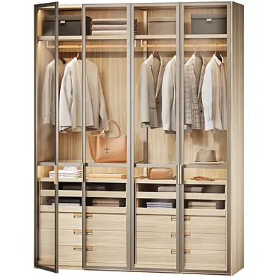 Poliform Senzafine Wardrobe