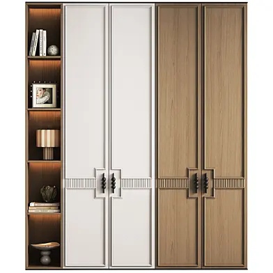 Cabinet with decor