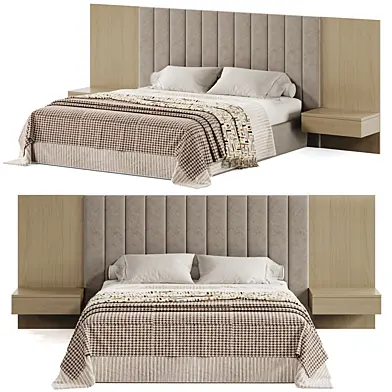 Minimalistic style bed 8