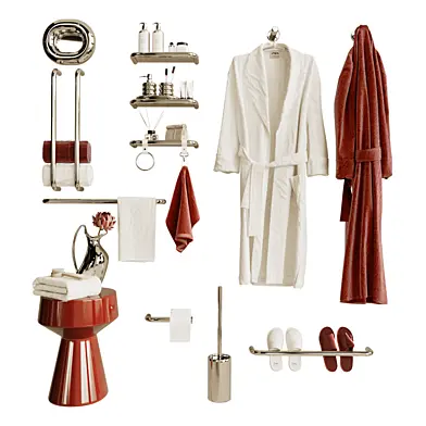 Accessories for the bathroom from Moooza_room _2_ stainless color stile