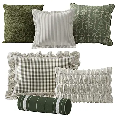 Set of decorative pillows 4