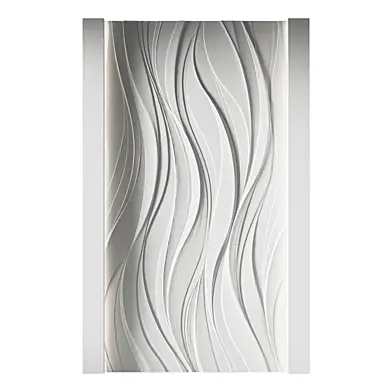 109 Decorative wall art relief 66 Waves