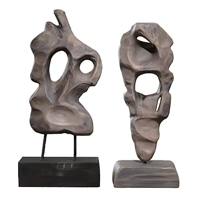 Abstract Wood Sculpture WAB041