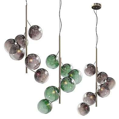 Bolle Cielo 6 Spheres Suspension Lamp