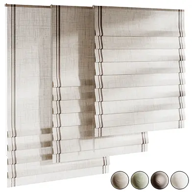 Roman Curtain 04 || Roman shade