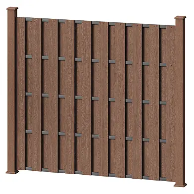 OM EasyDecking "Wood-IX" 3D universal board | Wenge