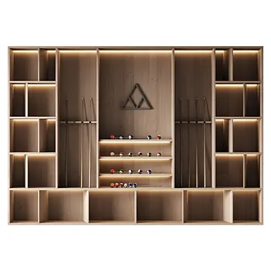 Billiard Wall Rack