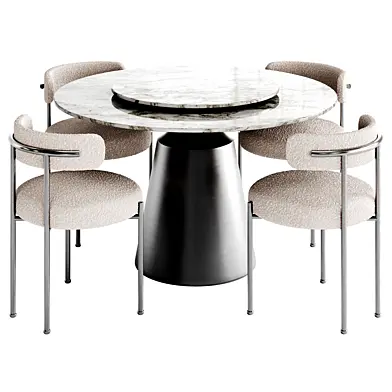 Madeleine Chair and Henriette Table