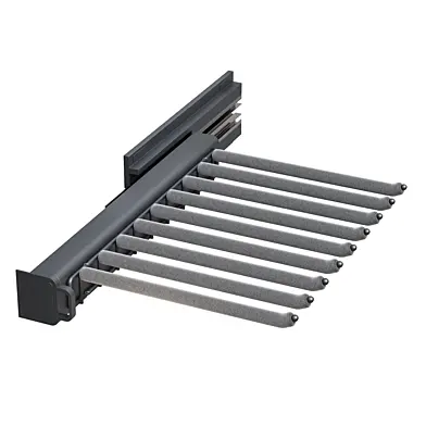 Pull-out trouser rack SALLY, width 360 mm, anthracite
