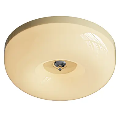 Art Deco Cream Pudding Ceiling Lamp