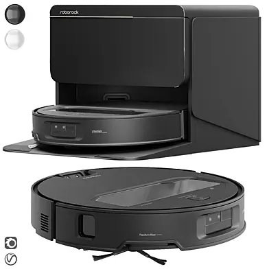 Robot vacuum cleaner/Roborock Saros Z70 Black