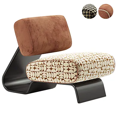 Fabric Lounge Chair