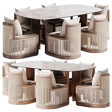 Sandy table and Brera chair