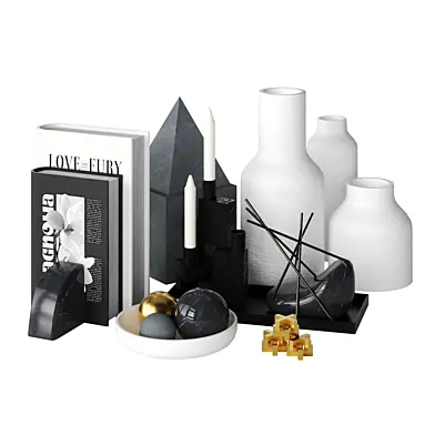 Set of modern decor